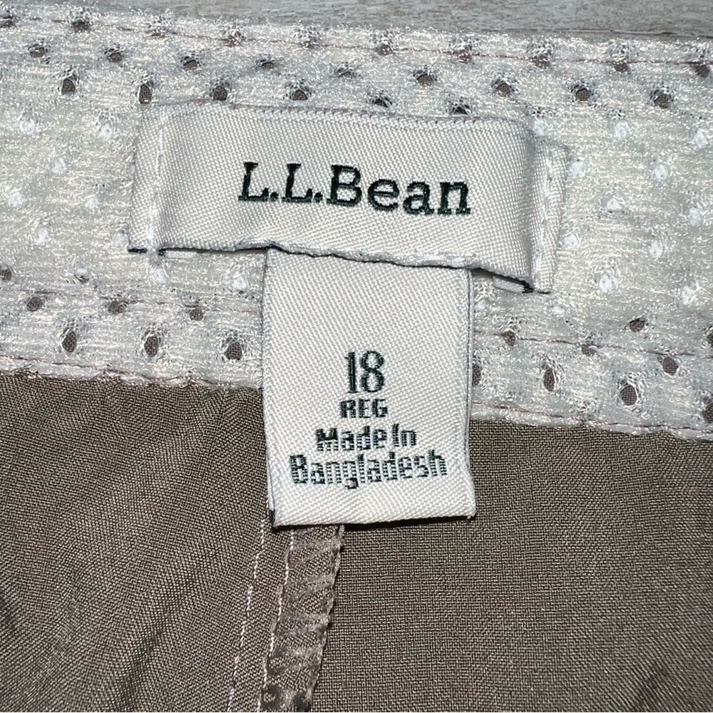 L.L. Bean Women’s Brown Skort Size 18 - Picture 4 of 7